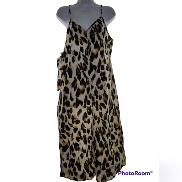 NWT Leopard Tank Pants Jumpsuit. - Picture 4 of 5